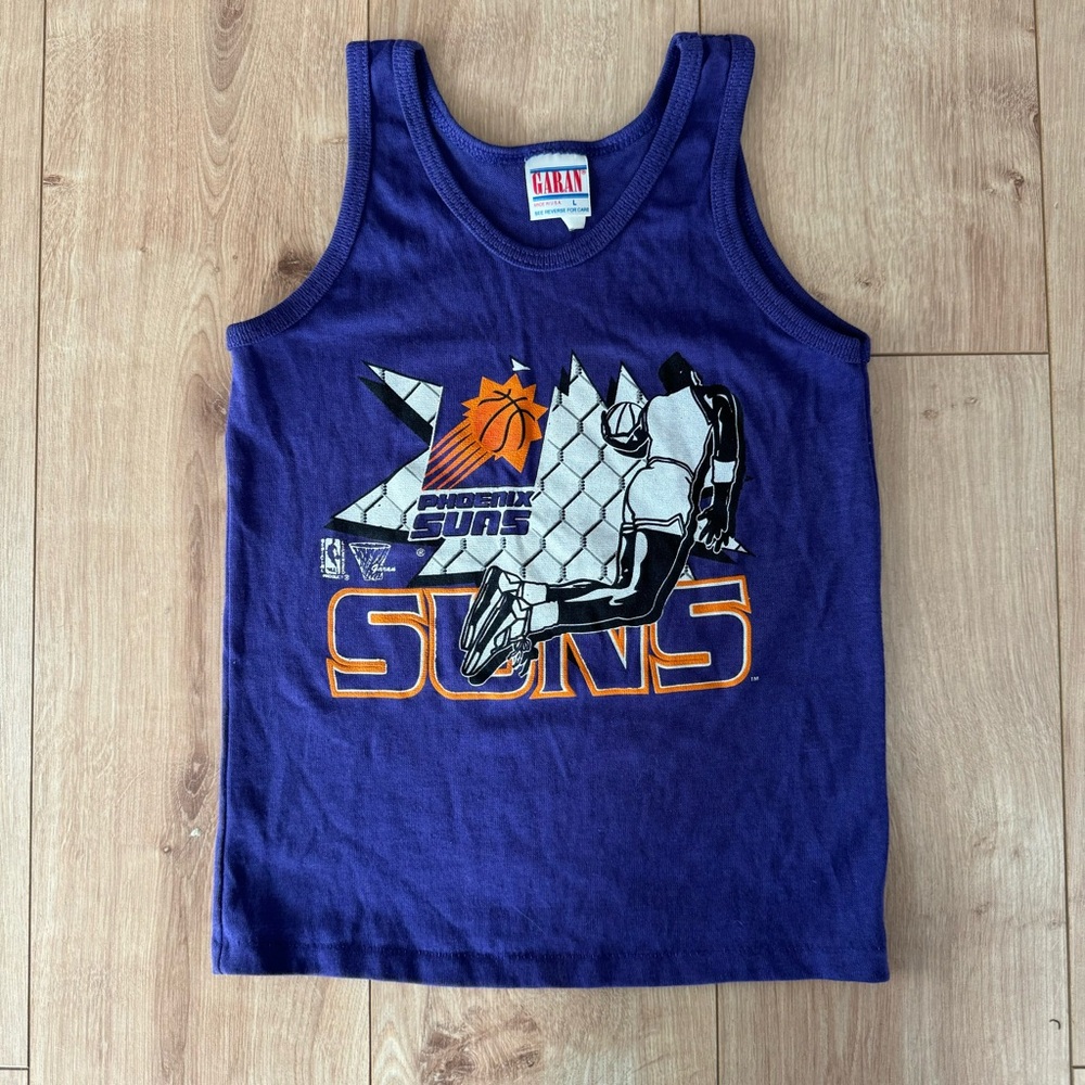 Vintage Kids Phoenix Suns NBA Garan Tank Top